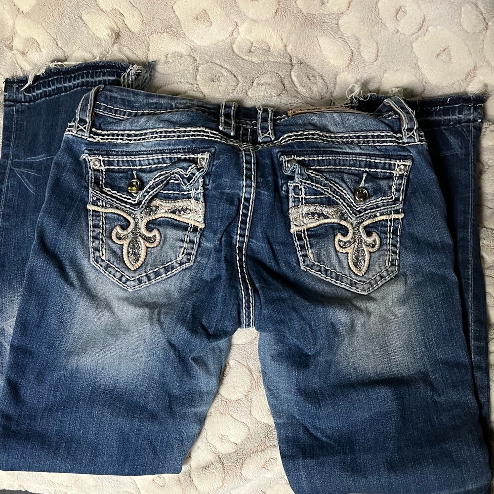Avery Dark Blue Boot Cut Jeans